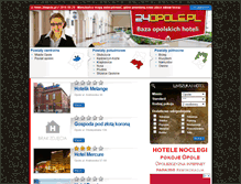 Tablet Screenshot of hotele.24opole.pl